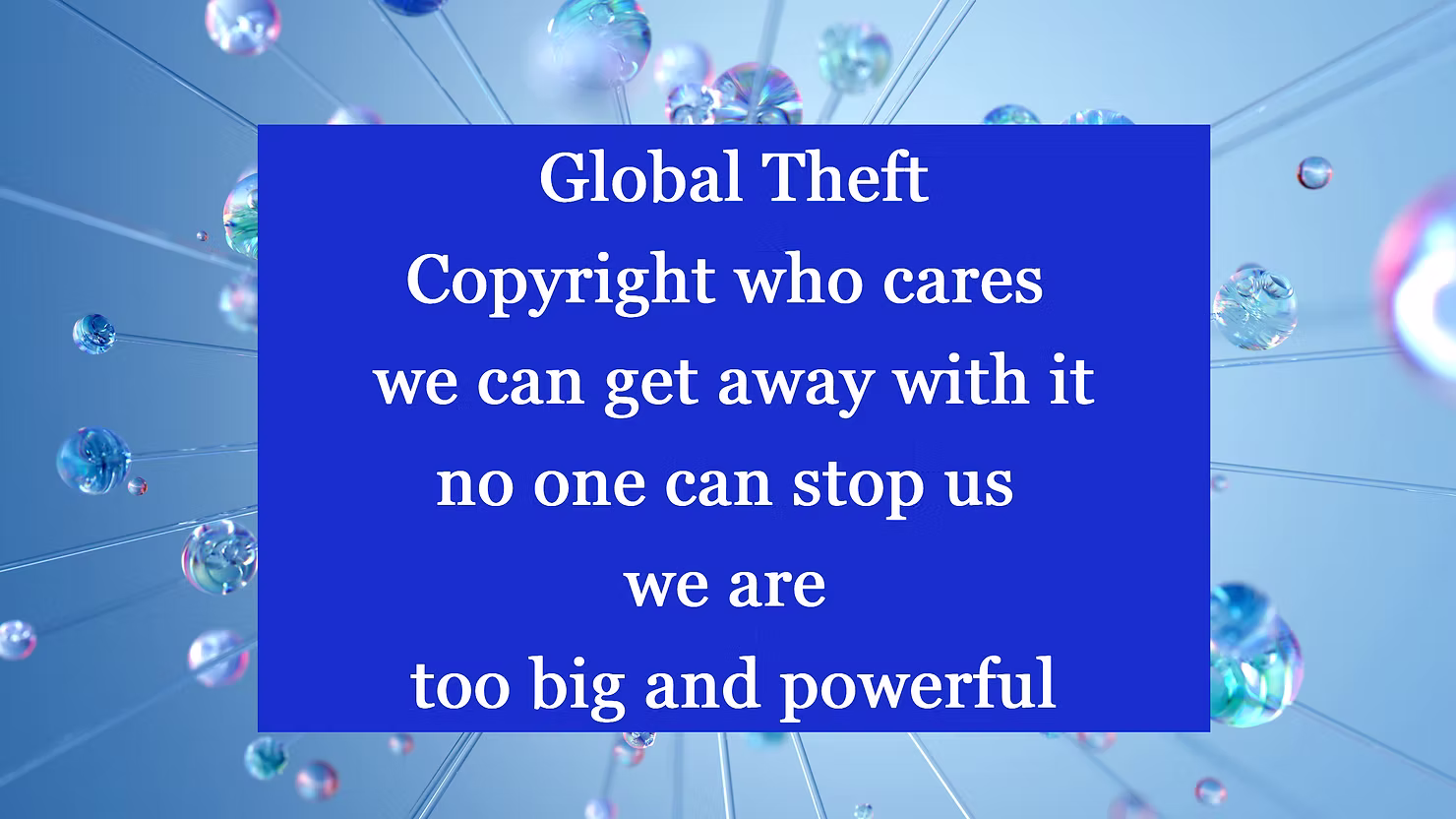 Copyright theft
