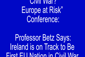 civil war Ireland at risk
